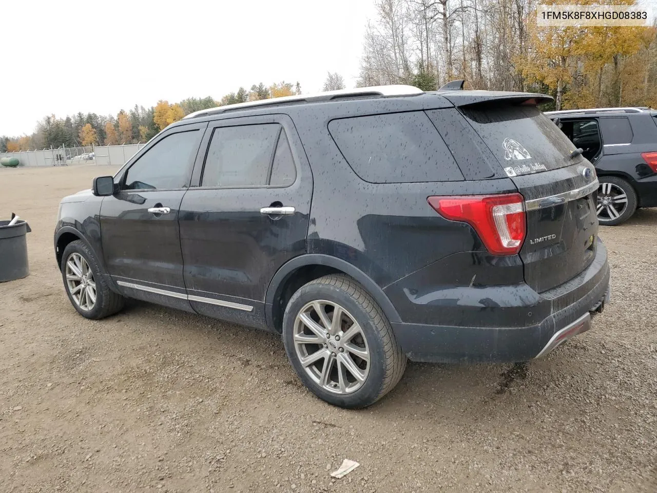 2017 Ford Explorer Limited VIN: 1FM5K8F8XHGD08383 Lot: 77707914