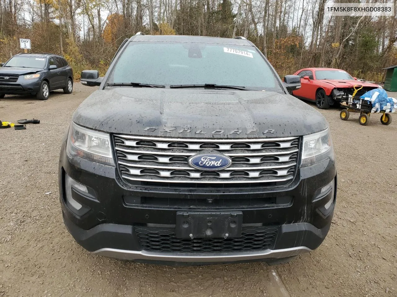 2017 Ford Explorer Limited VIN: 1FM5K8F8XHGD08383 Lot: 77707914