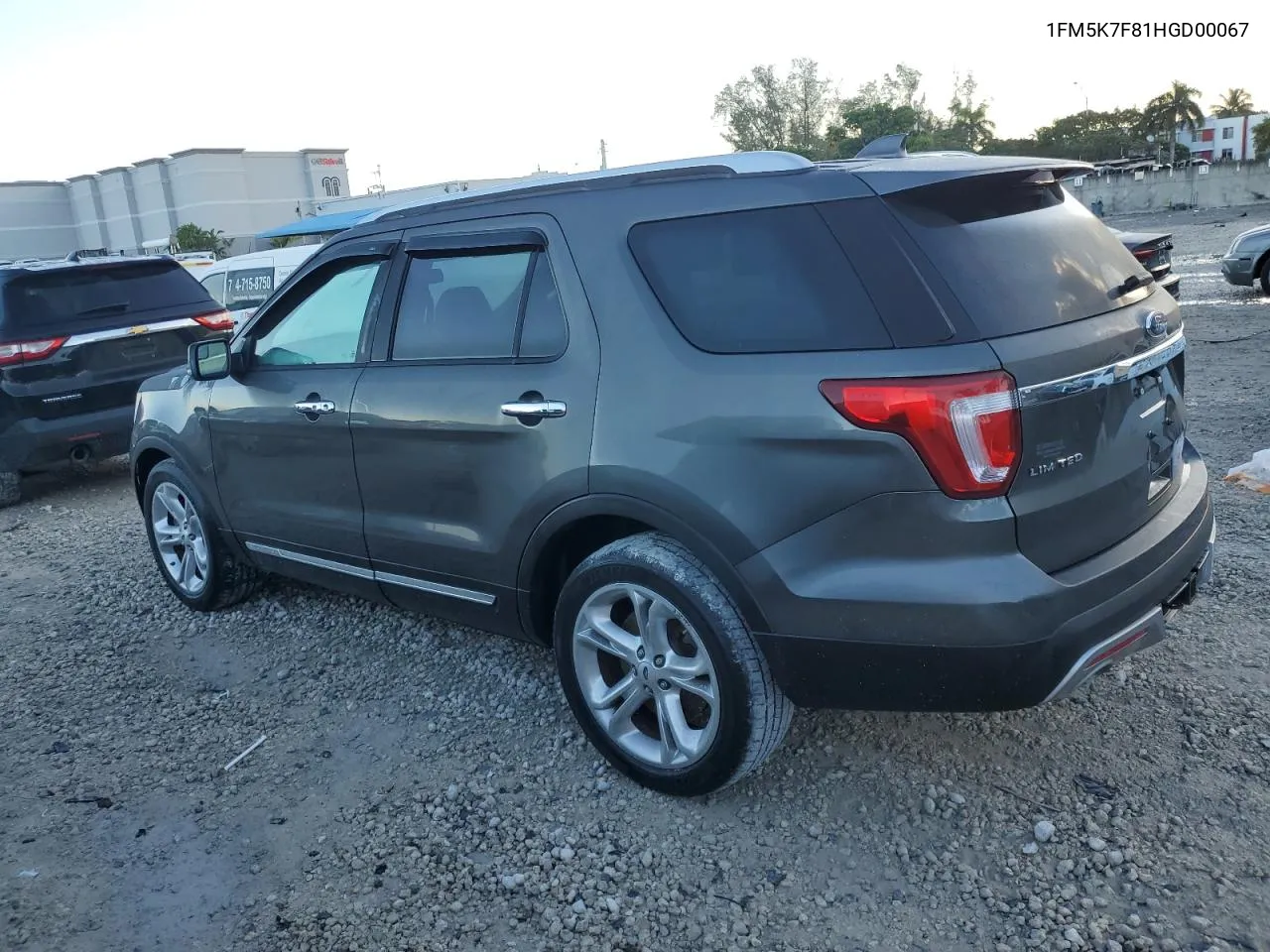 1FM5K7F81HGD00067 2017 Ford Explorer Limited