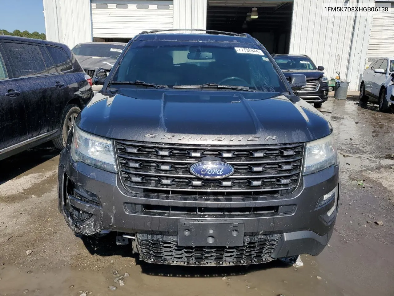 2017 Ford Explorer Xlt VIN: 1FM5K7D8XHGB06138 Lot: 77792844