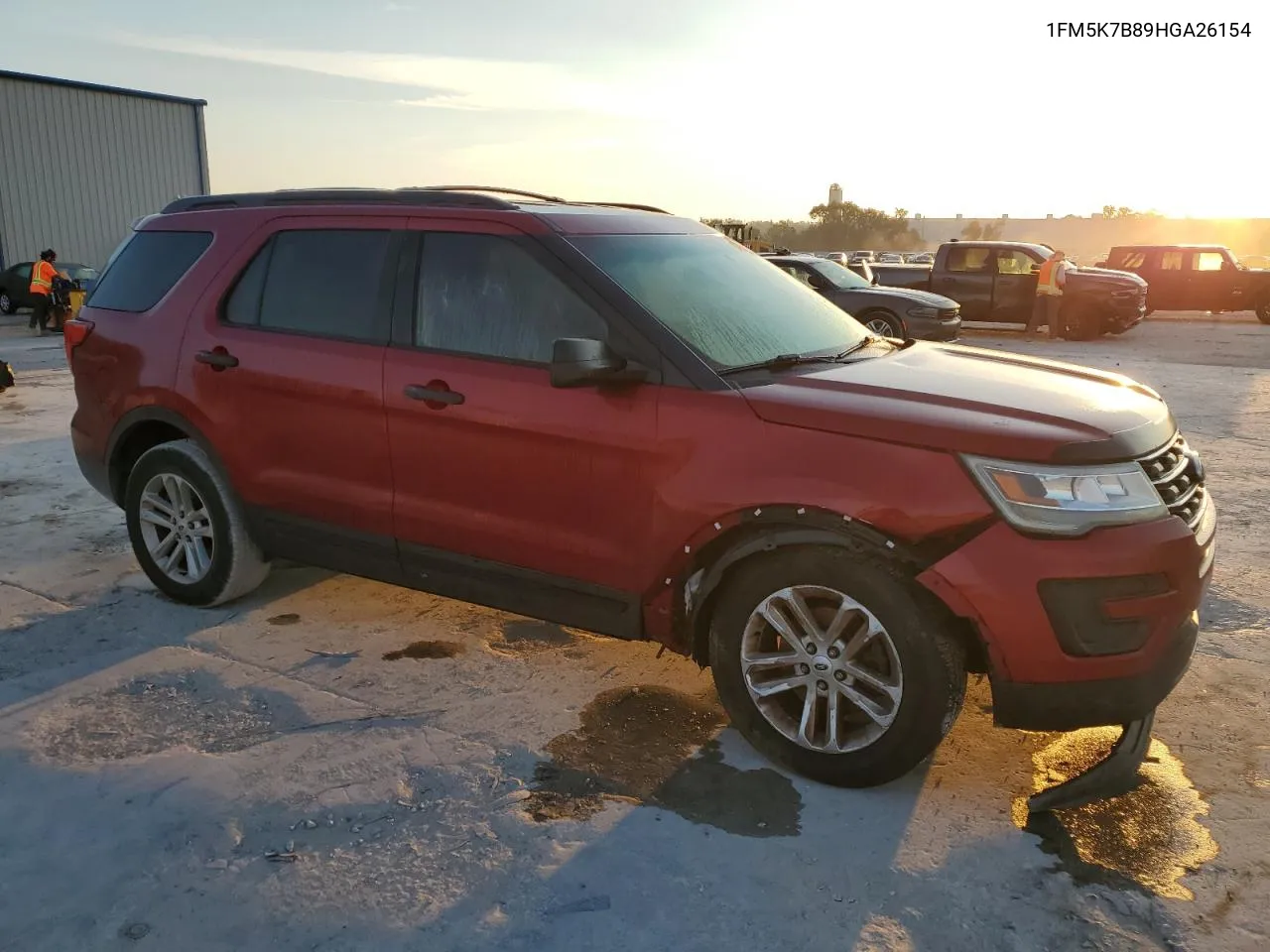 2017 Ford Explorer VIN: 1FM5K7B89HGA26154 Lot: 77934684