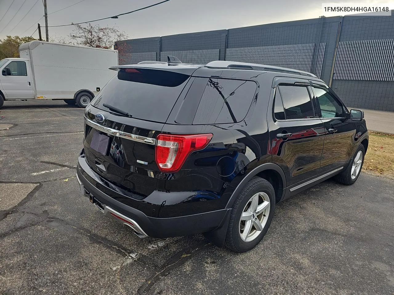 2017 Ford Explorer Xlt VIN: 1FM5K8DH4HGA16148 Lot: 78031244