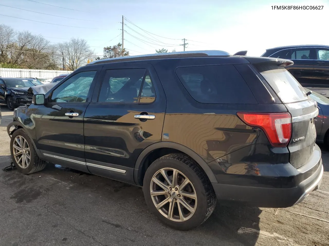 2017 Ford Explorer Limited VIN: 1FM5K8F86HGC06627 Lot: 78555404