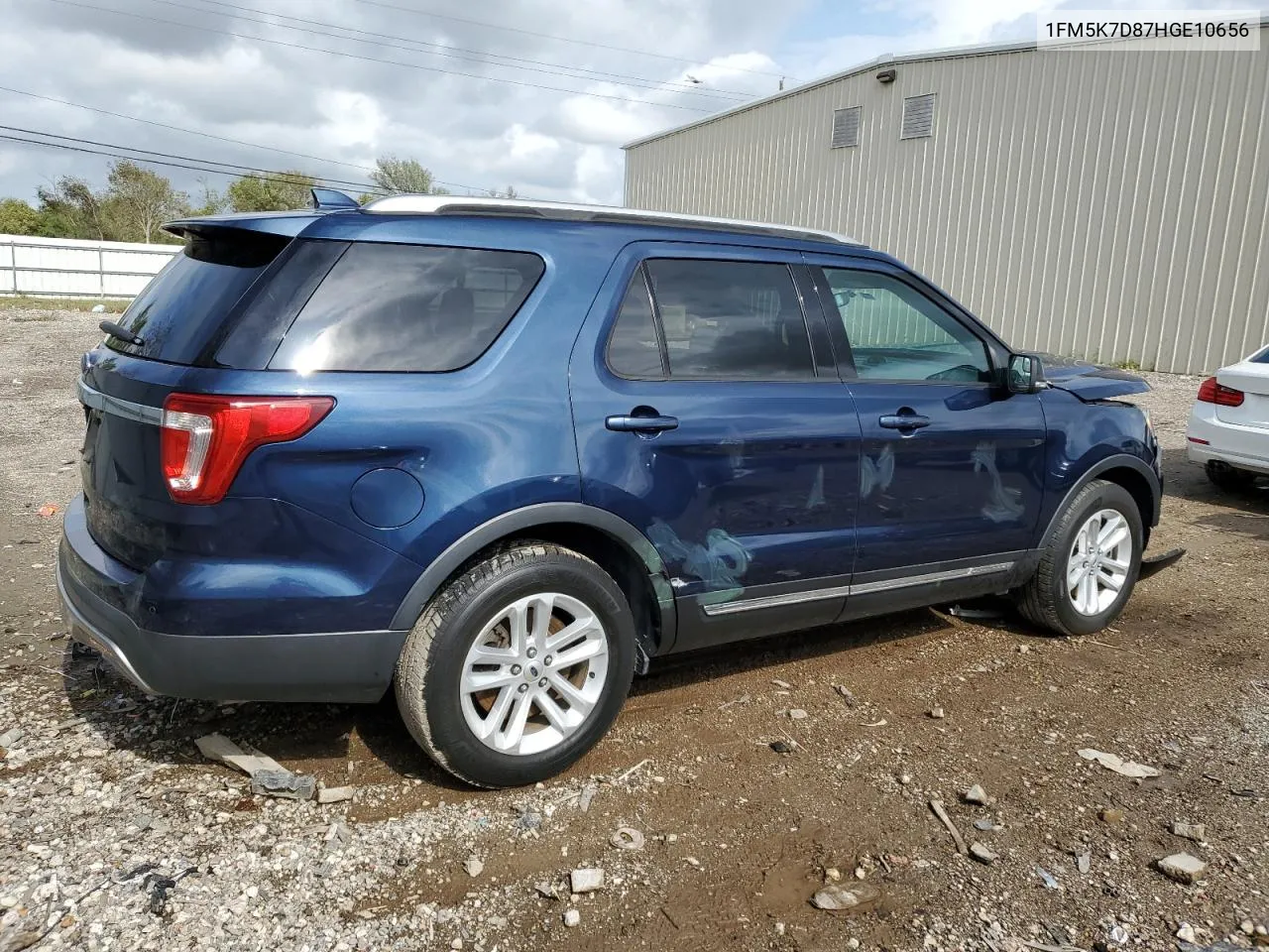 2017 Ford Explorer Xlt VIN: 1FM5K7D87HGE10656 Lot: 78916044