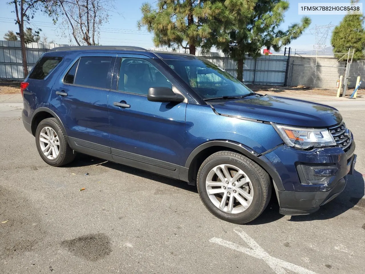 2017 Ford Explorer VIN: 1FM5K7B82HGC85438 Lot: 79063024