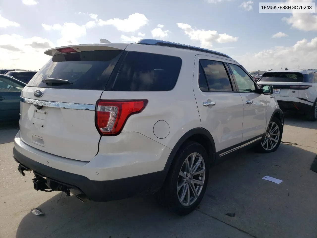 1FM5K7F88HGC70243 2017 Ford Explorer Limited