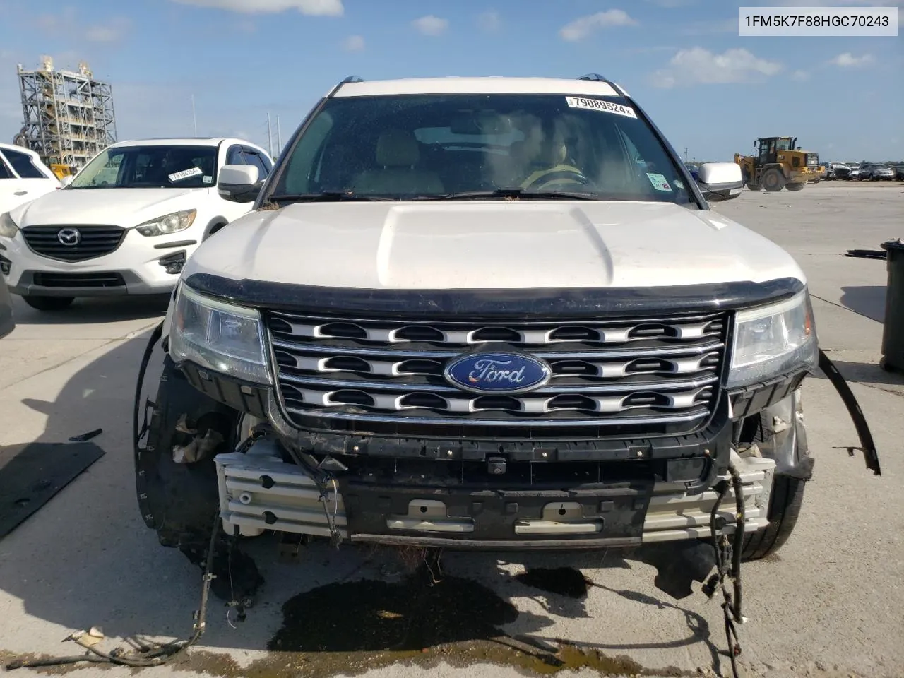 2017 Ford Explorer Limited VIN: 1FM5K7F88HGC70243 Lot: 79089524