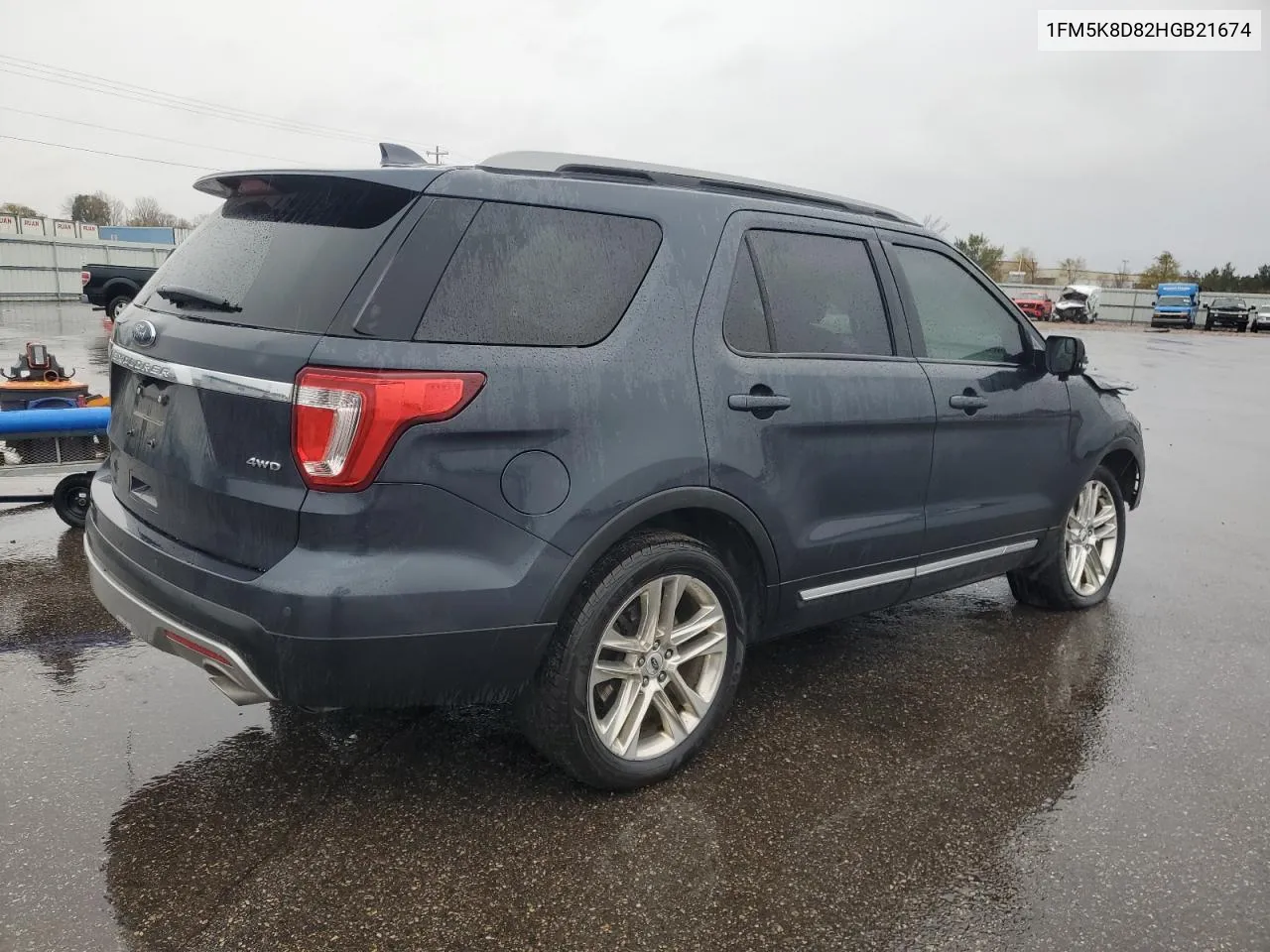 2017 Ford Explorer Xlt VIN: 1FM5K8D82HGB21674 Lot: 79109144