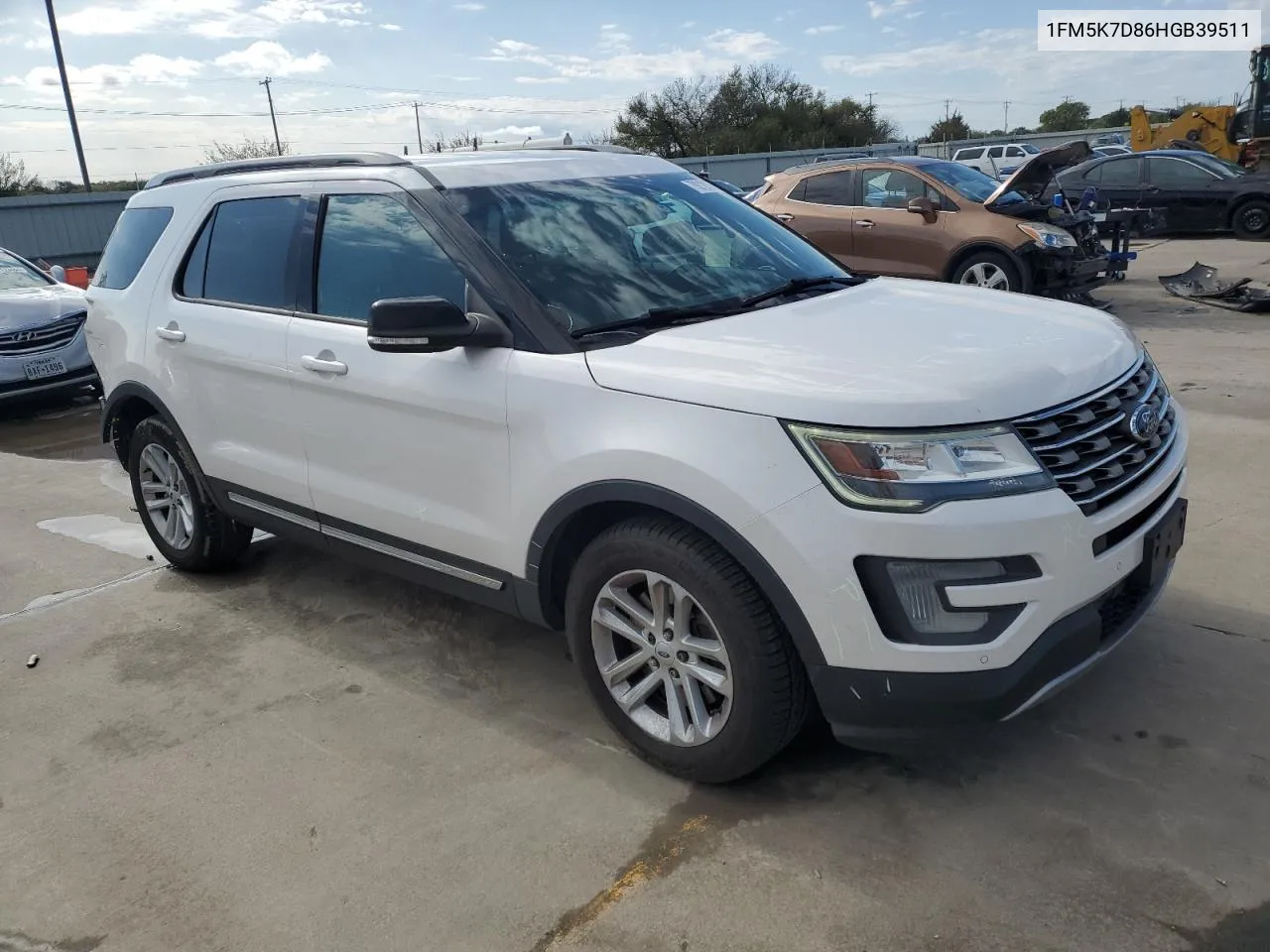 2017 Ford Explorer Xlt VIN: 1FM5K7D86HGB39511 Lot: 79212994