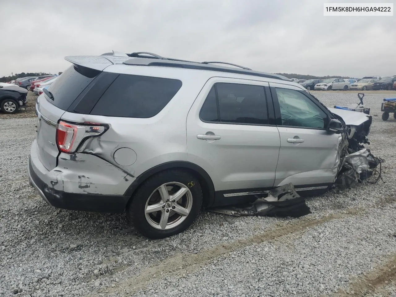 2017 Ford Explorer Xlt VIN: 1FM5K8DH6HGA94222 Lot: 79272154