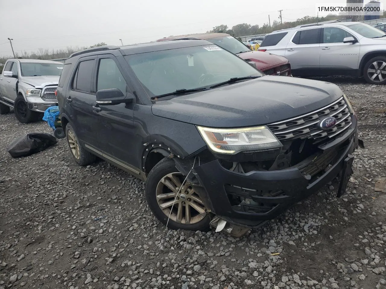 2017 Ford Explorer Xlt VIN: 1FM5K7D88HGA92000 Lot: 79451374