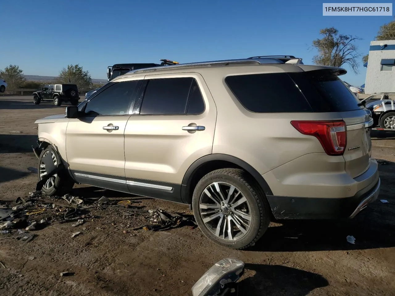 2017 Ford Explorer Platinum VIN: 1FM5K8HT7HGC61718 Lot: 79455074