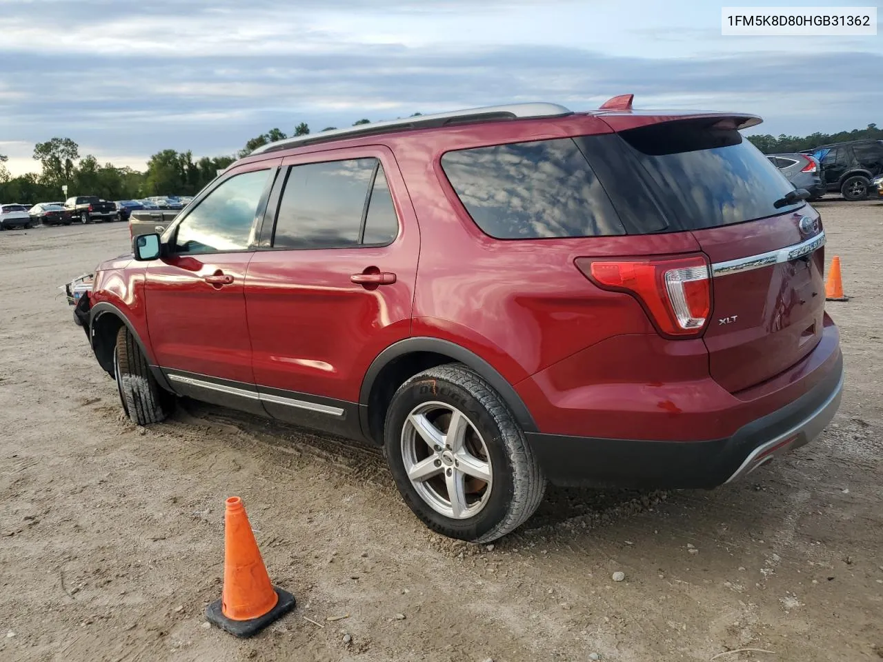 2017 Ford Explorer Xlt VIN: 1FM5K8D80HGB31362 Lot: 79459374