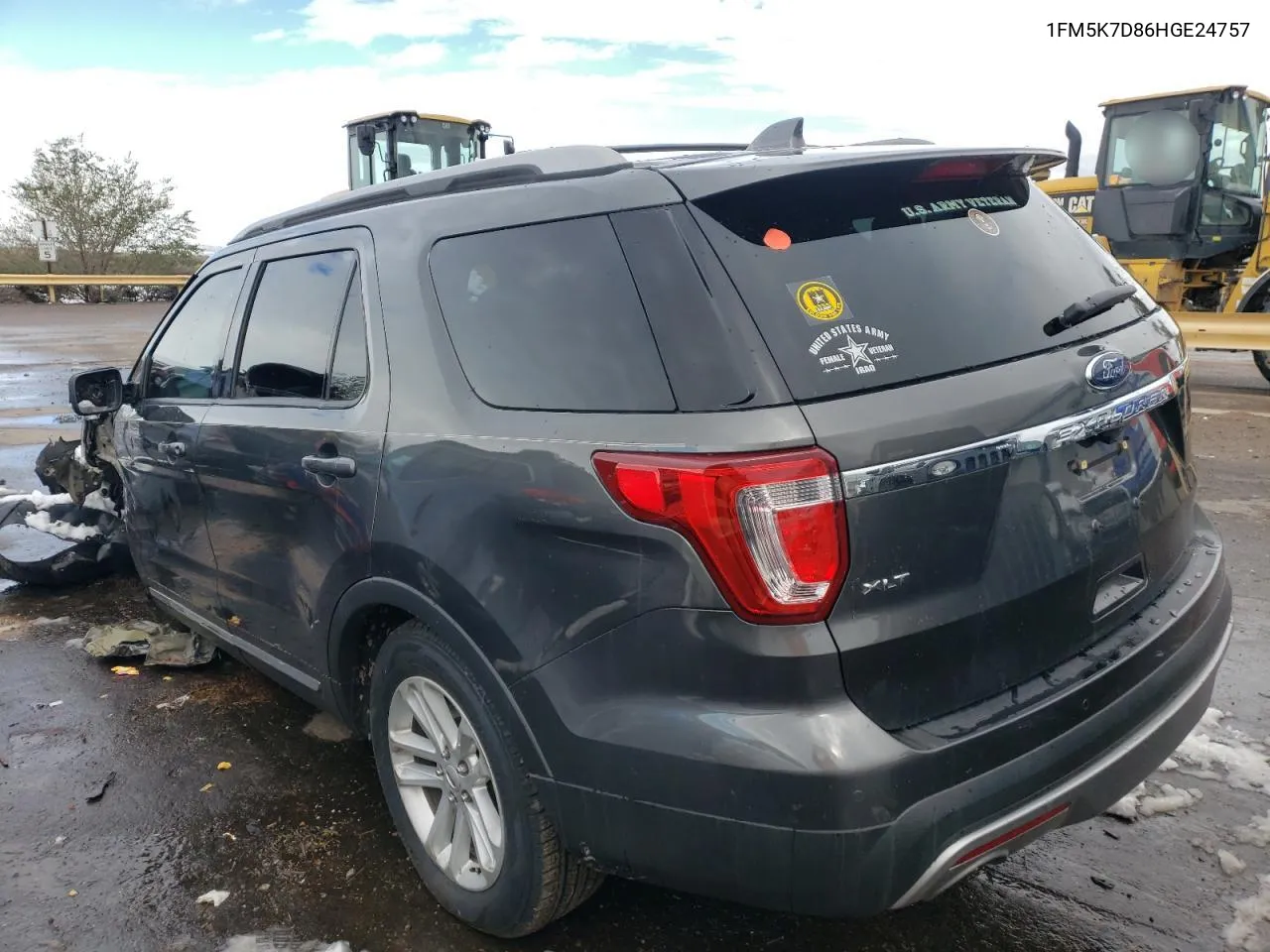 2017 Ford Explorer Xlt VIN: 1FM5K7D86HGE24757 Lot: 79478474