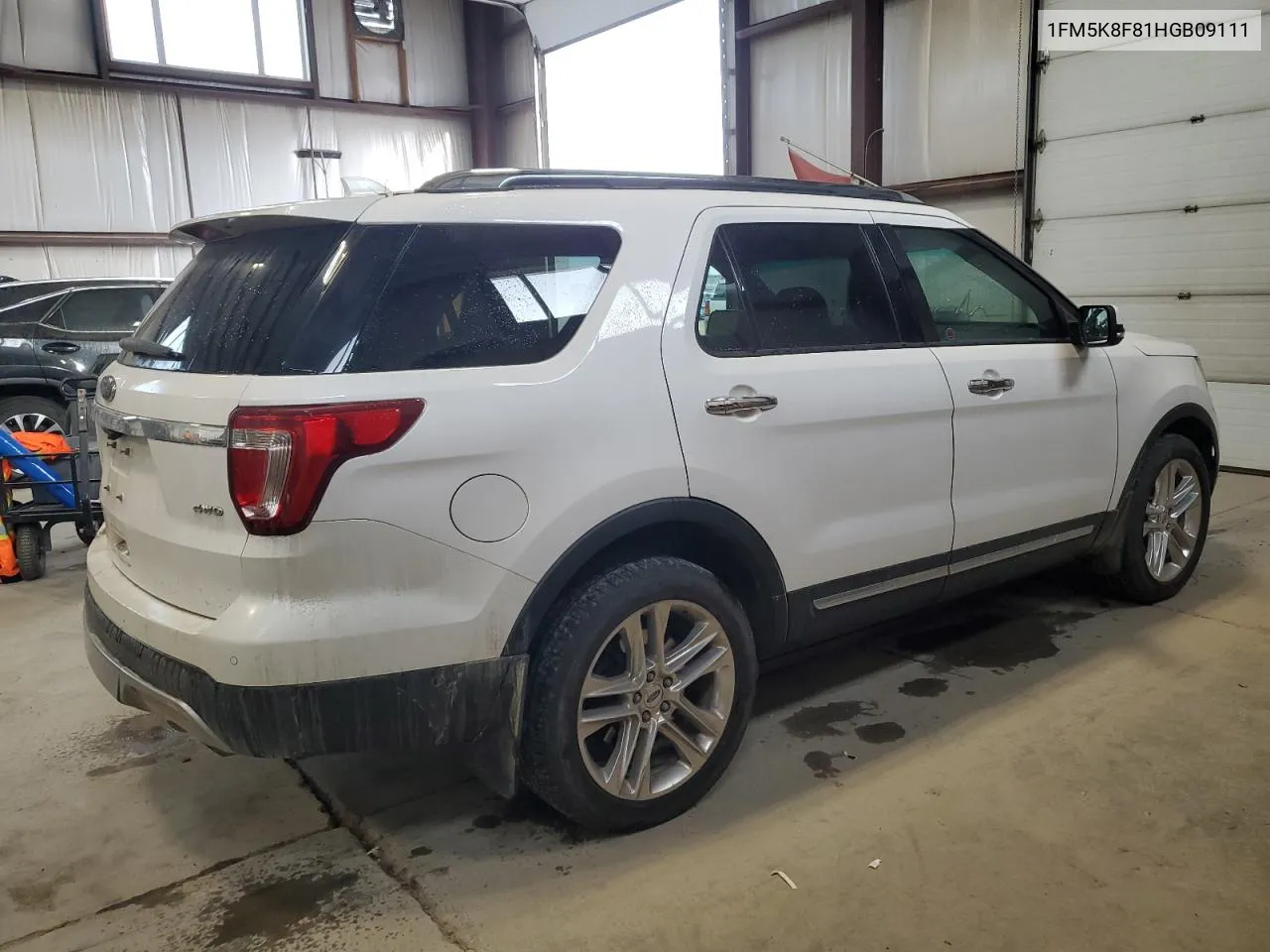 2017 Ford Explorer Limited VIN: 1FM5K8F81HGB09111 Lot: 79878834