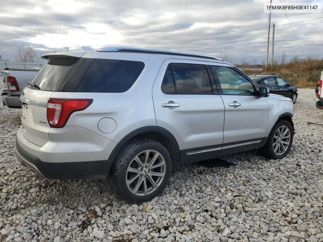 2017 Ford Explorer Limited VIN: 1FM5K8F85HGE41147 Lot: 79916444