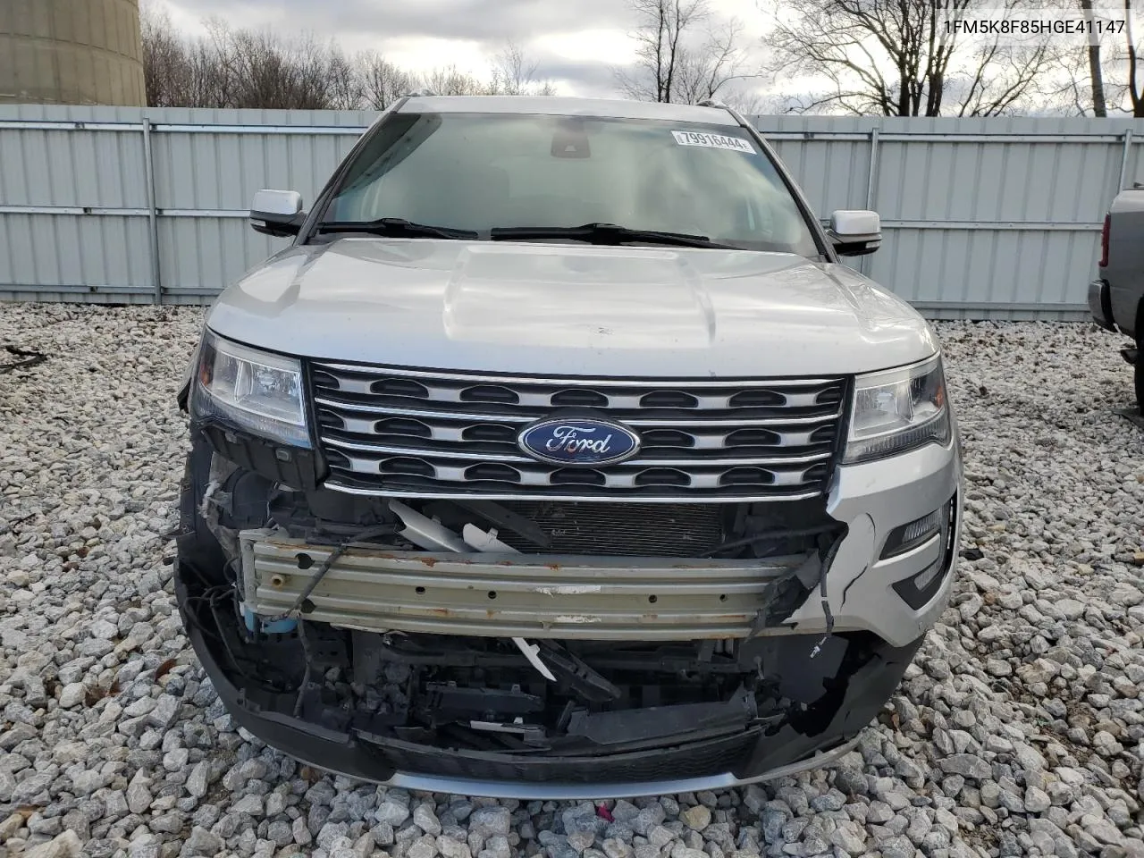 2017 Ford Explorer Limited VIN: 1FM5K8F85HGE41147 Lot: 79916444