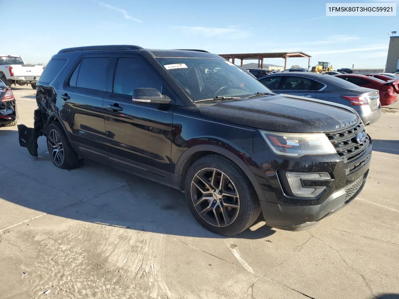 2017 Ford Explorer Sport VIN: 1FM5K8GT3HGC59921 Lot: 80094034