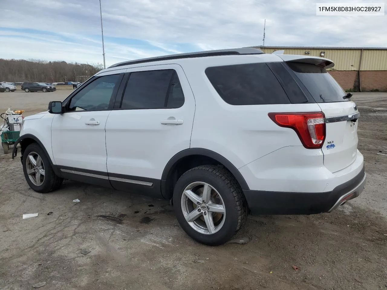 2017 Ford Explorer Xlt VIN: 1FM5K8D83HGC28927 Lot: 80504614