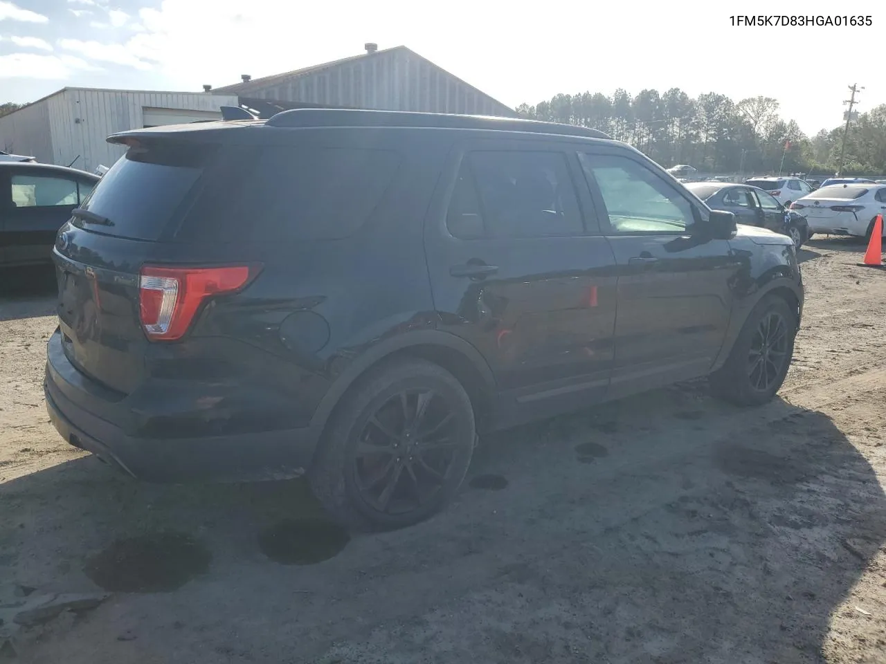 2017 Ford Explorer Xlt VIN: 1FM5K7D83HGA01635 Lot: 80673124