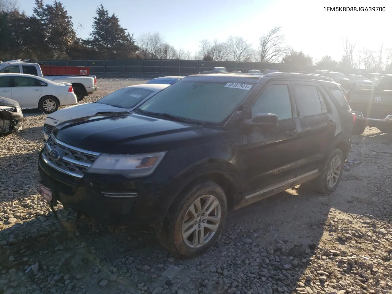 2018 Ford Explorer Xlt VIN: 1FM5K8D88JGA39700 Lot: 40997634