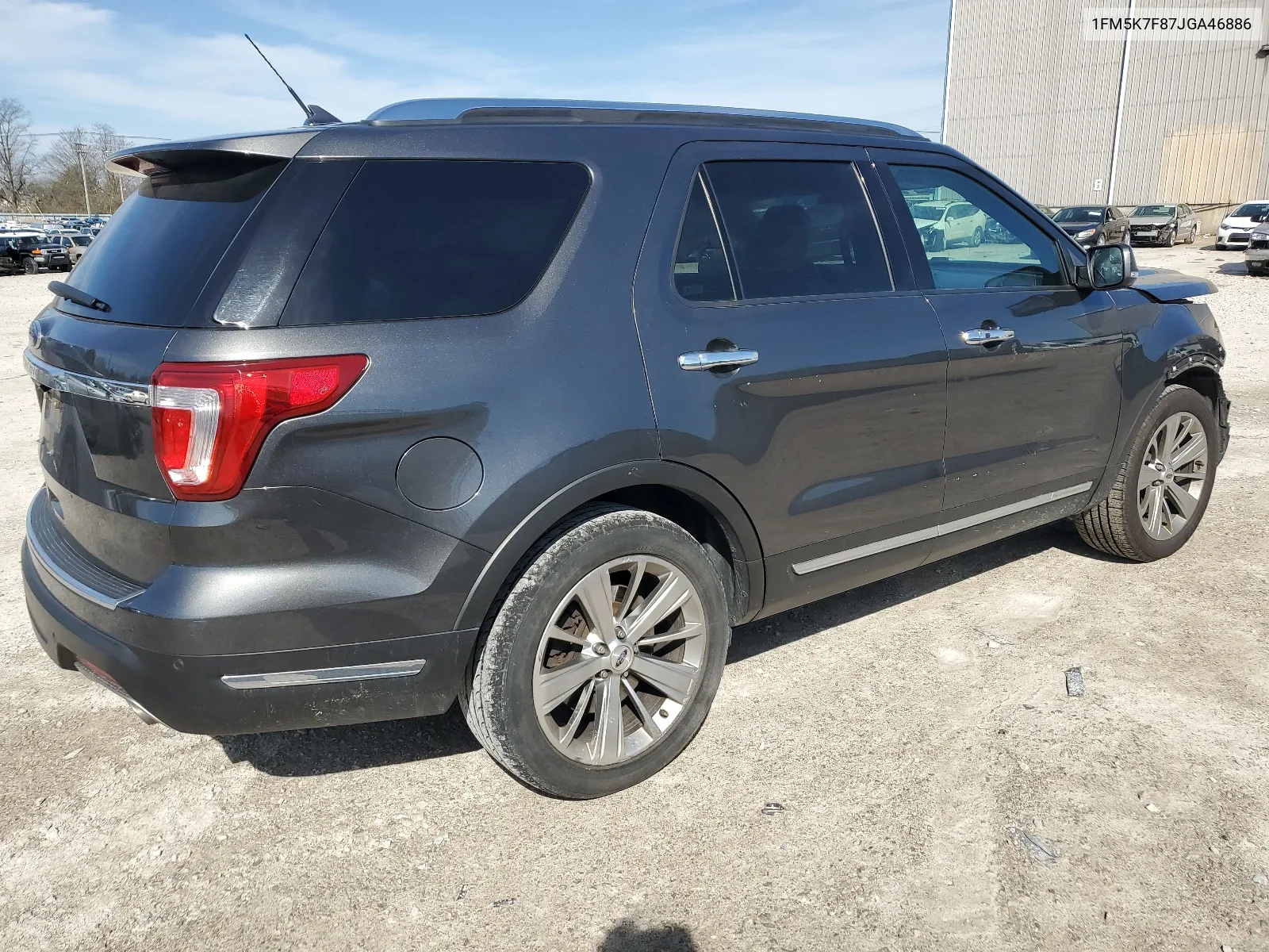 2018 Ford Explorer Limited VIN: 1FM5K7F87JGA46886 Lot: 46355344