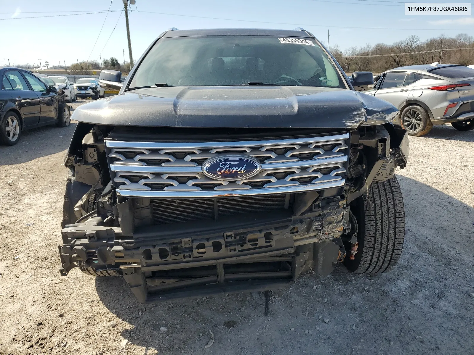 1FM5K7F87JGA46886 2018 Ford Explorer Limited