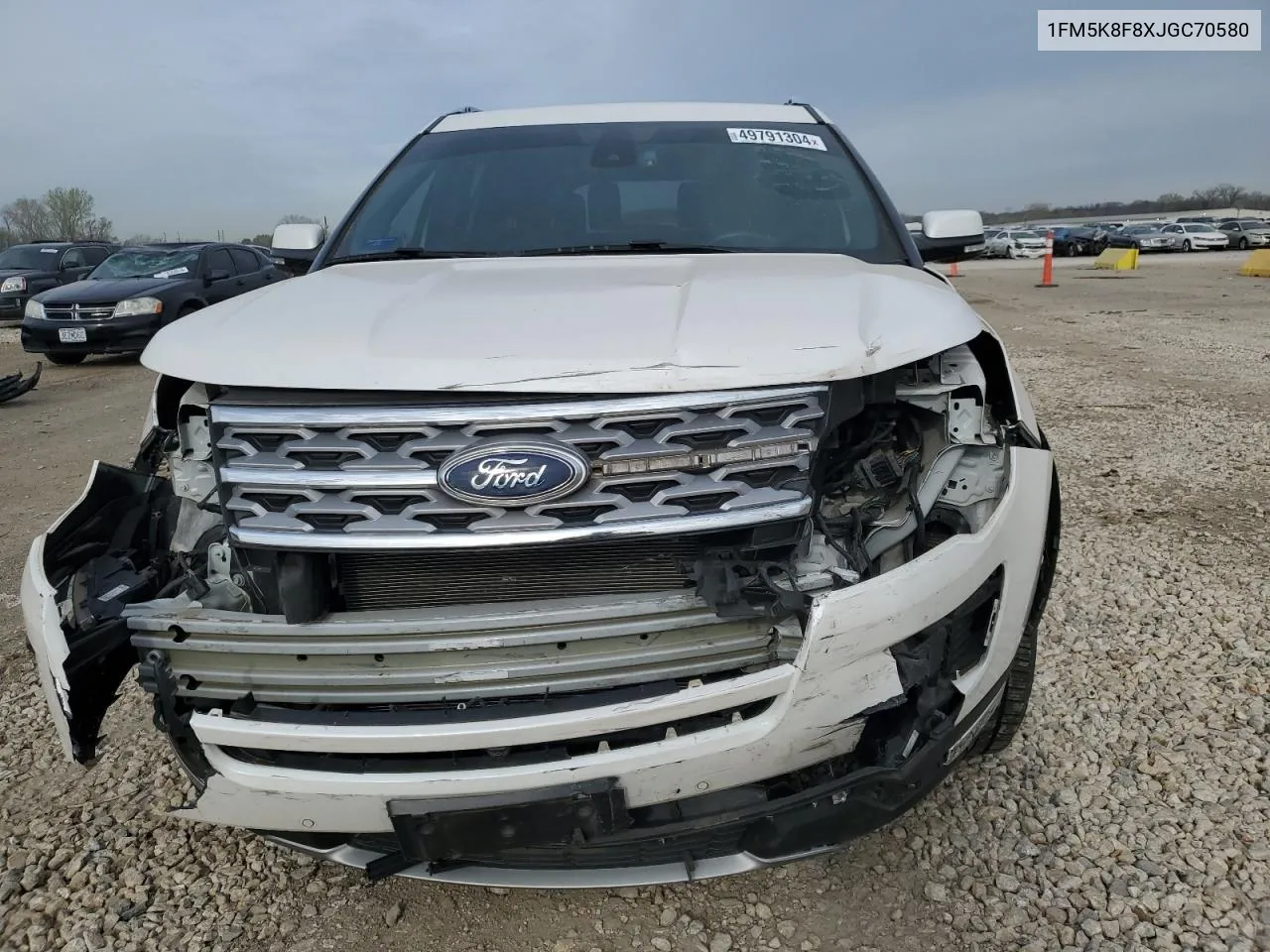 1FM5K8F8XJGC70580 2018 Ford Explorer Limited