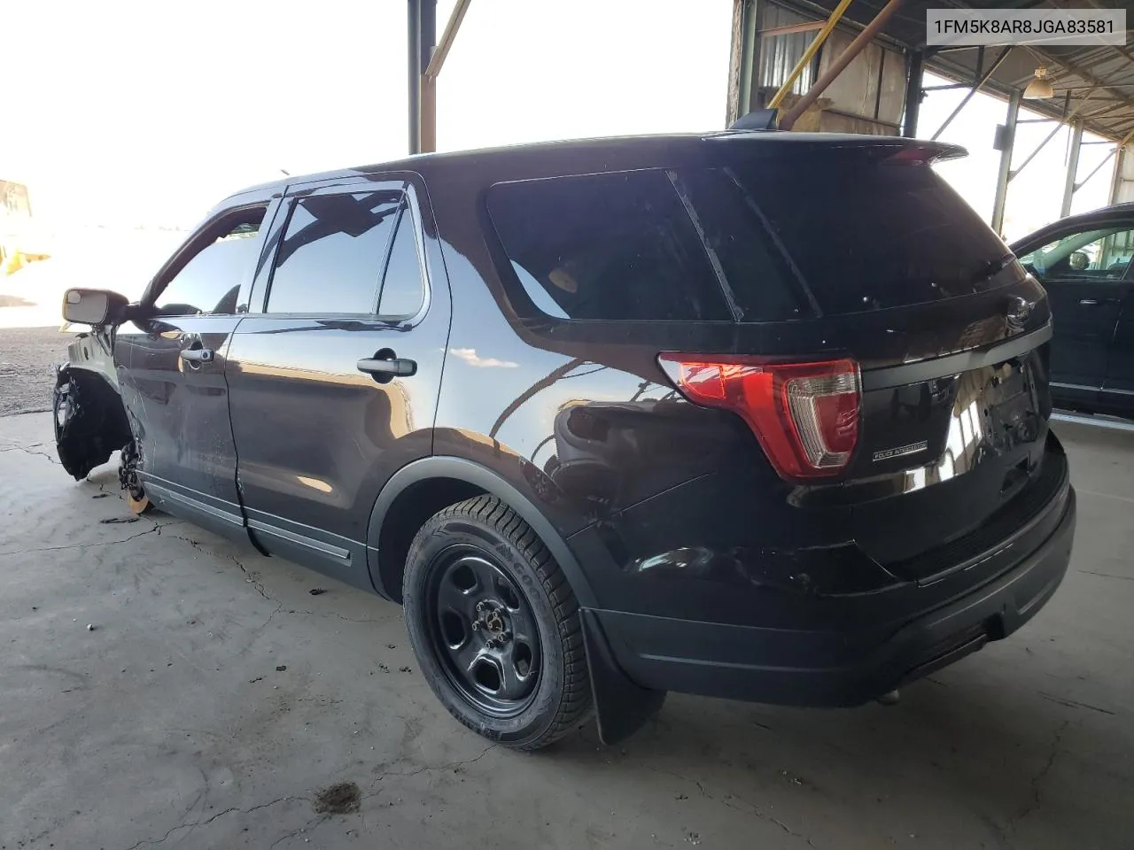 1FM5K8AR8JGA83581 2018 Ford Explorer Police Interceptor