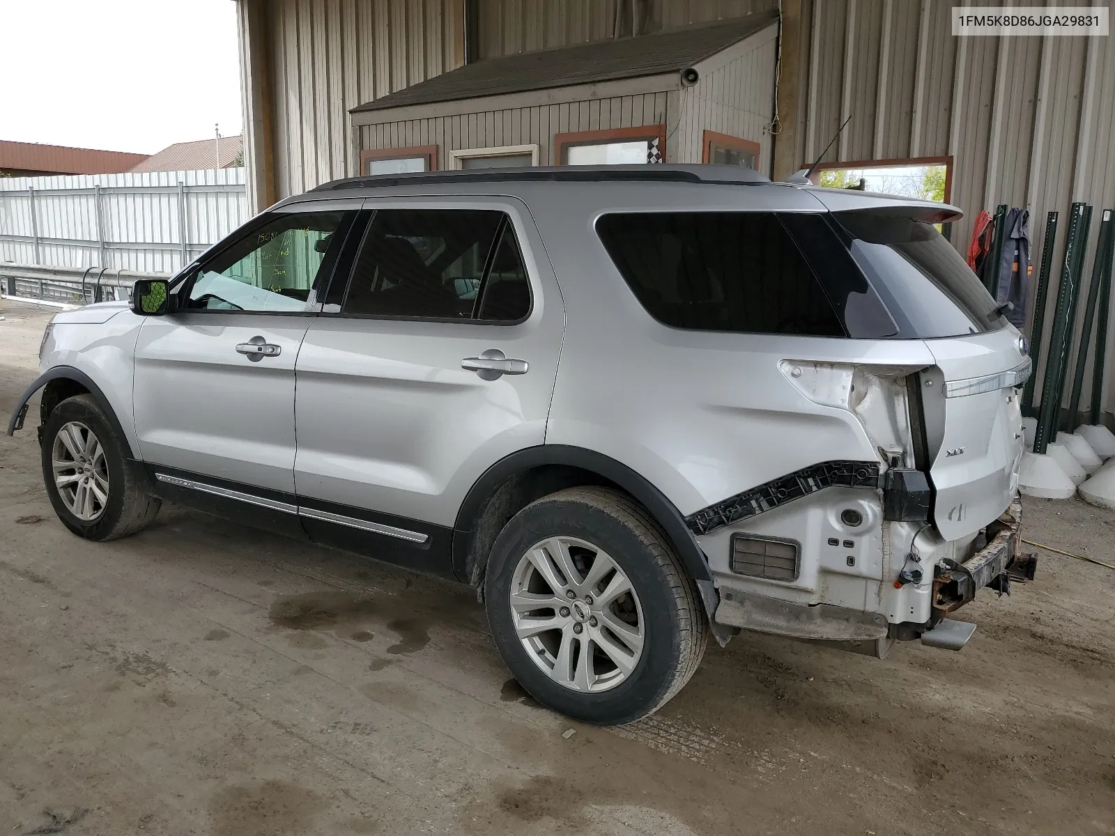 1FM5K8D86JGA29831 2018 Ford Explorer Xlt