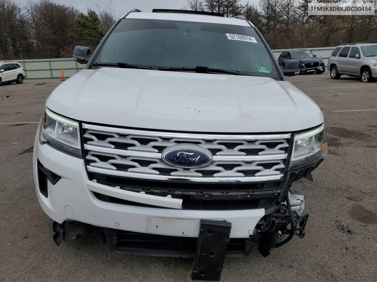 2018 Ford Explorer Xlt VIN: 1FM5K8D8XJGC30454 Lot: 52109974