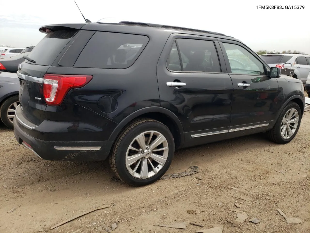 1FM5K8F83JGA15379 2018 Ford Explorer Limited