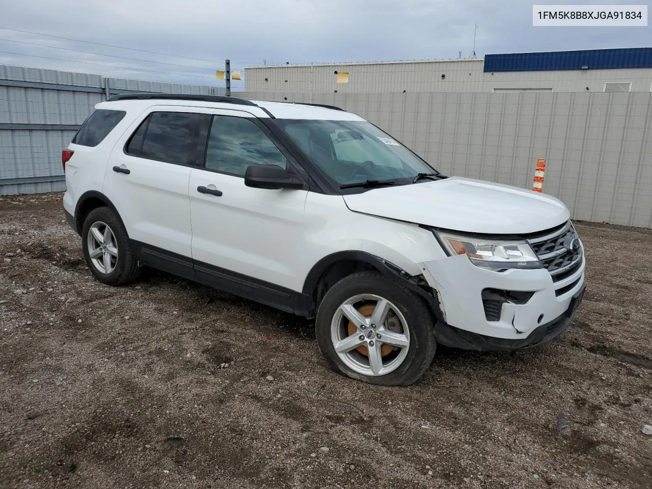 1FM5K8B8XJGA91834 2018 Ford Explorer