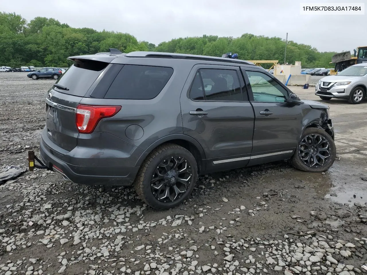 2018 Ford Explorer Xlt VIN: 1FM5K7D83JGA17484 Lot: 53768444