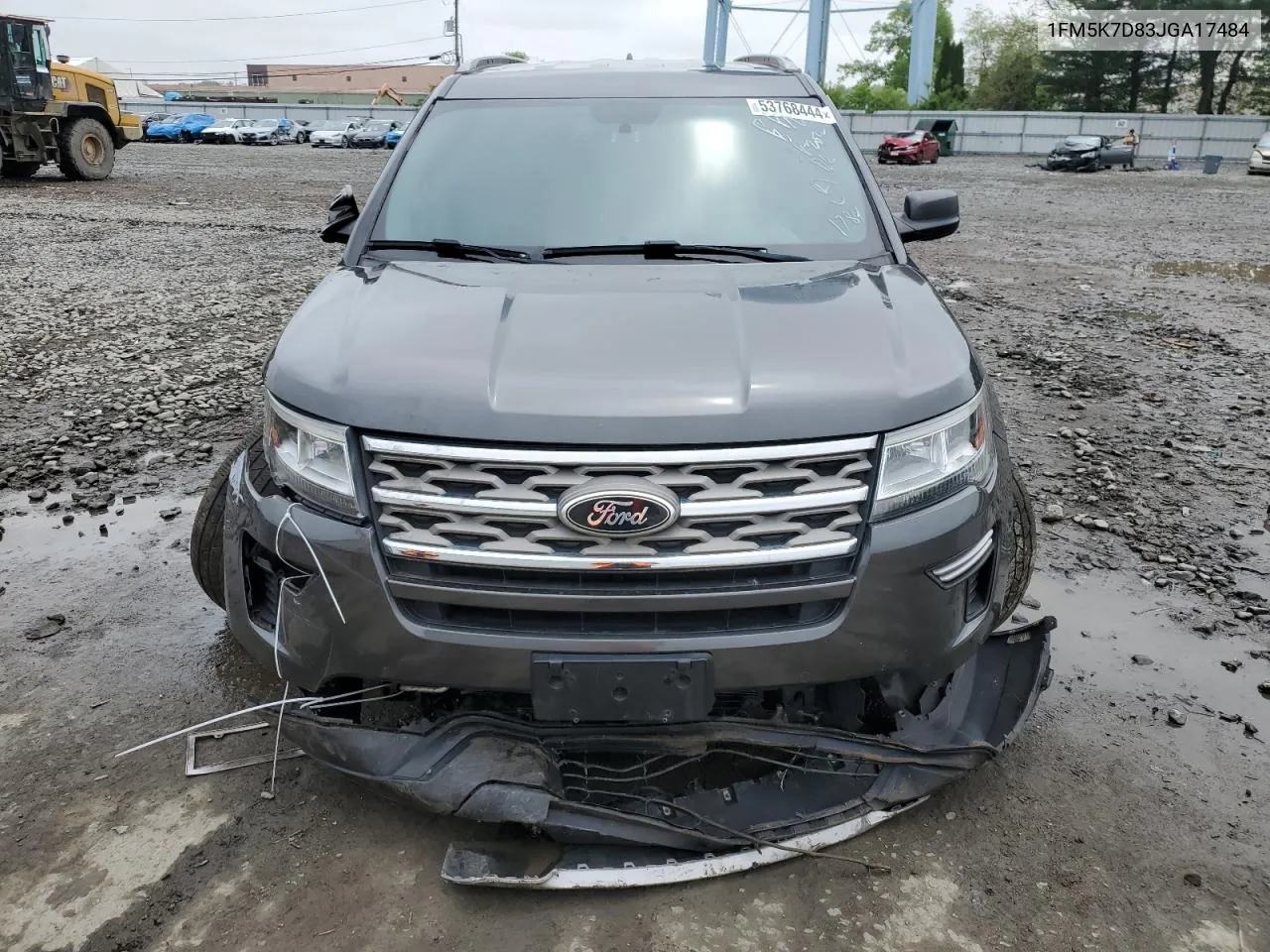 2018 Ford Explorer Xlt VIN: 1FM5K7D83JGA17484 Lot: 53768444