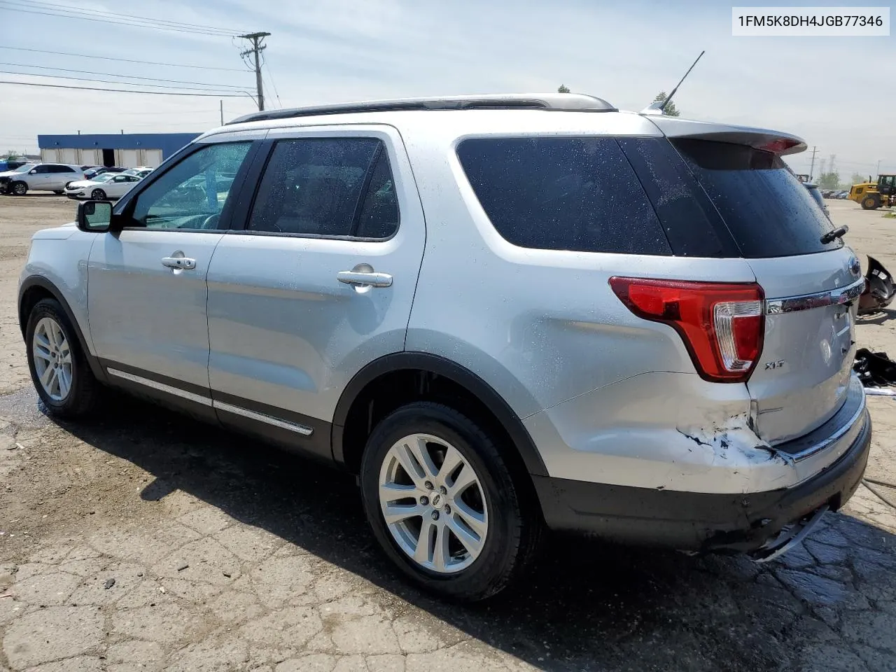 1FM5K8DH4JGB77346 2018 Ford Explorer Xlt