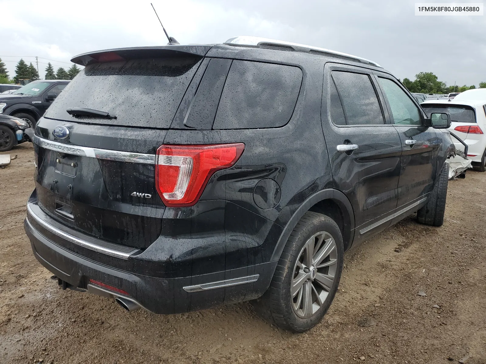 1FM5K8F80JGB45880 2018 Ford Explorer Limited