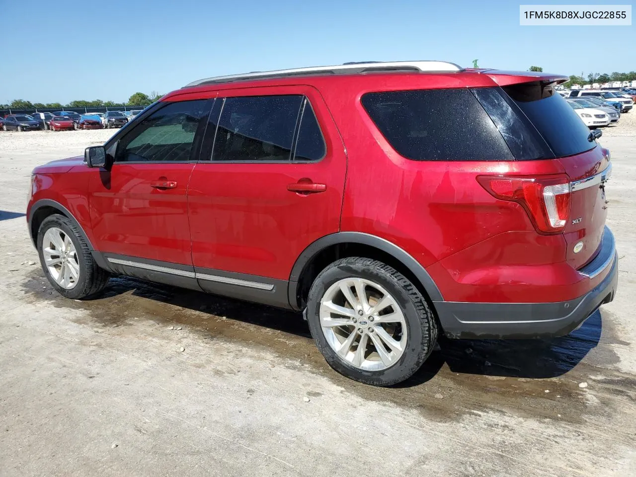 1FM5K8D8XJGC22855 2018 Ford Explorer Xlt