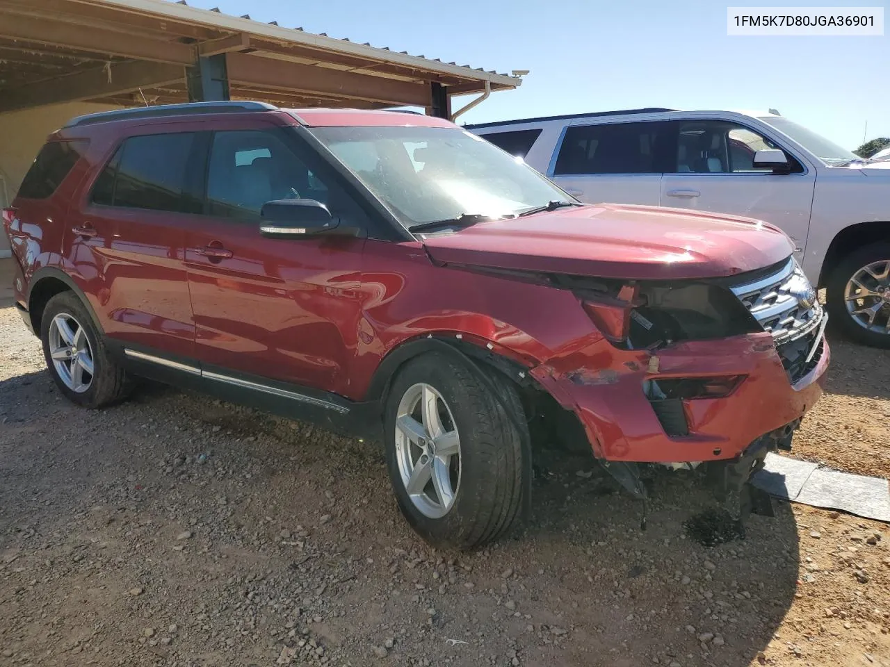 2018 Ford Explorer Xlt VIN: 1FM5K7D80JGA36901 Lot: 58341204