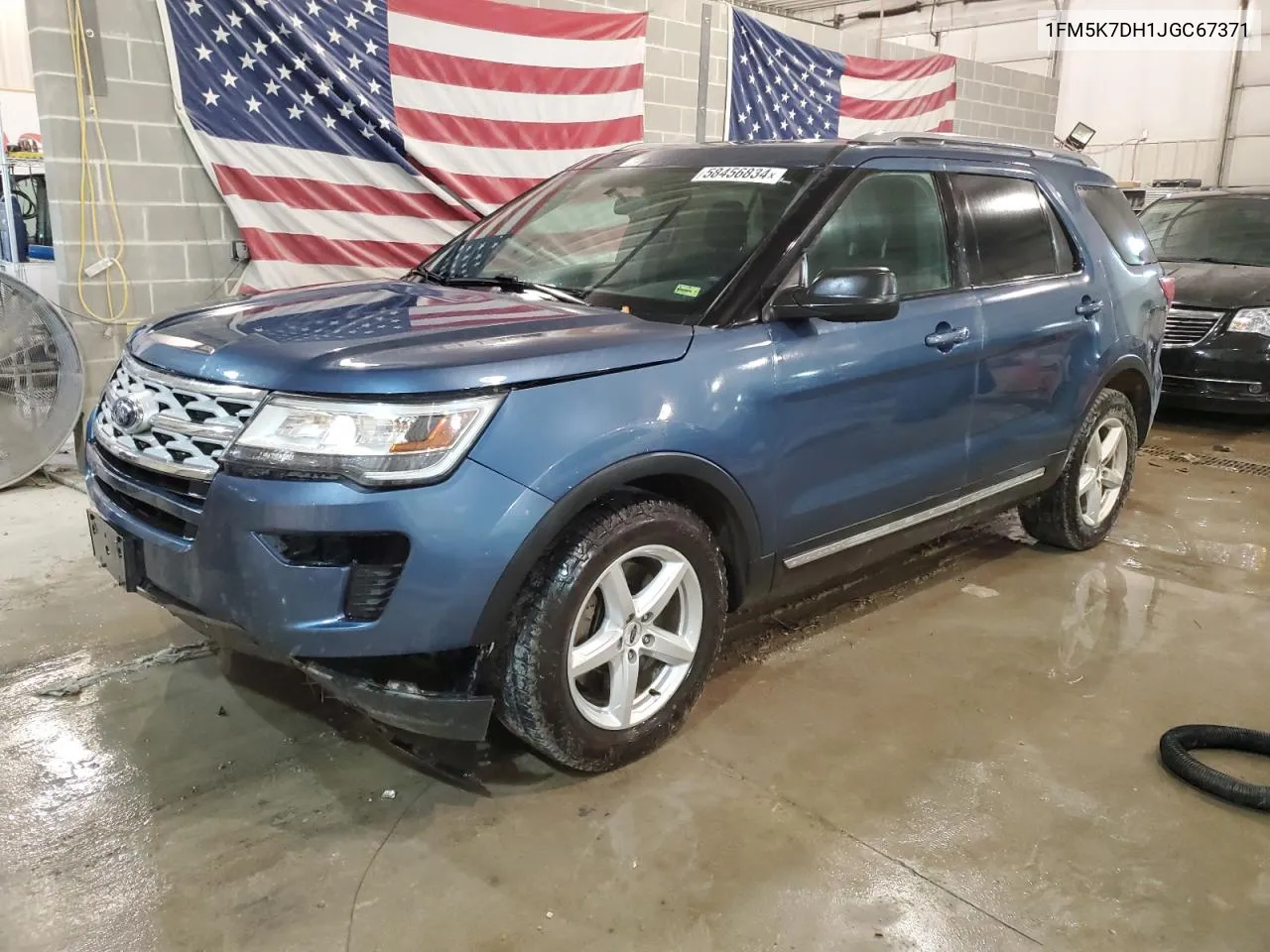 2018 Ford Explorer Xlt VIN: 1FM5K7DH1JGC67371 Lot: 58456834