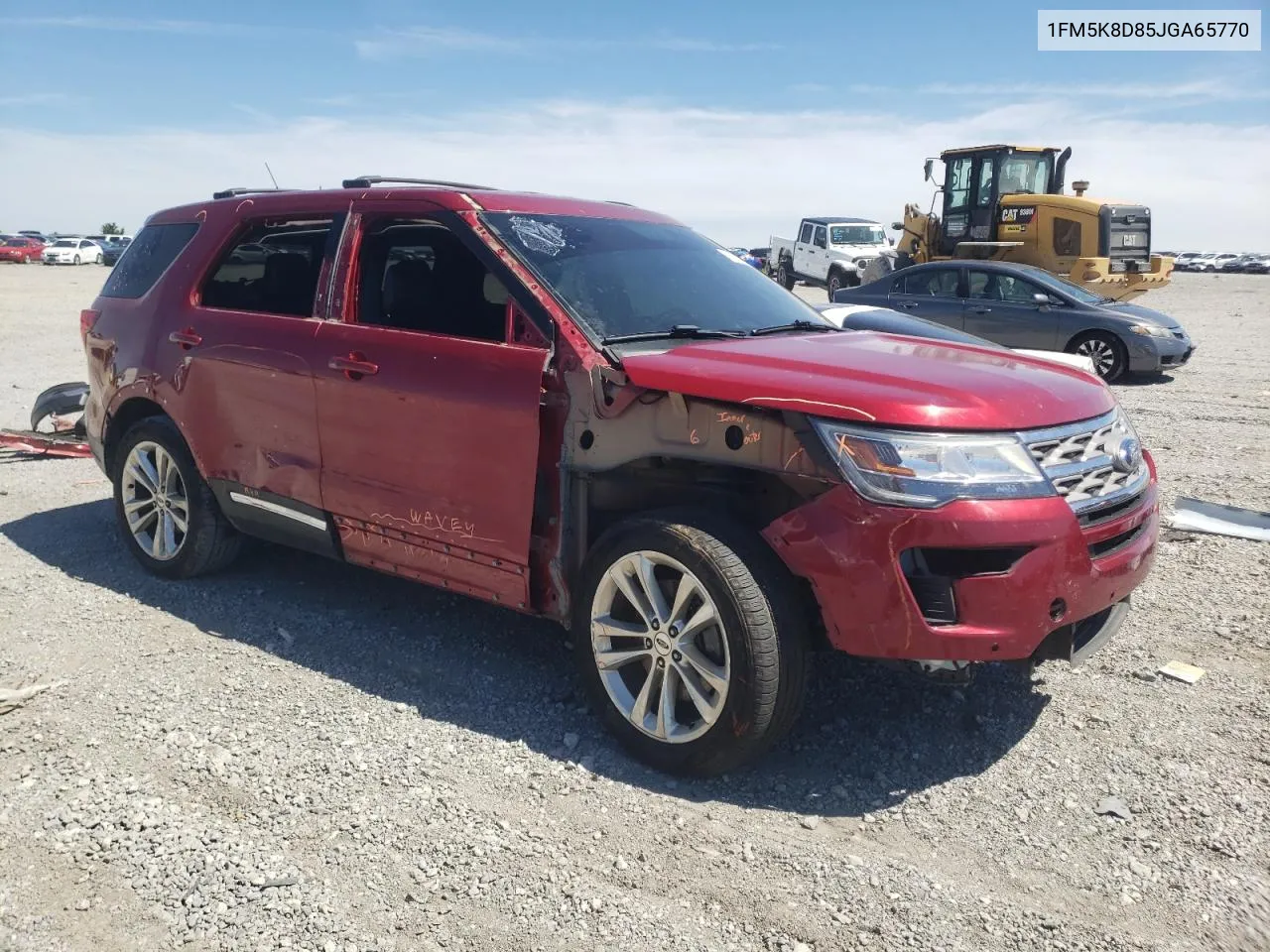 2018 Ford Explorer Xlt VIN: 1FM5K8D85JGA65770 Lot: 58754714