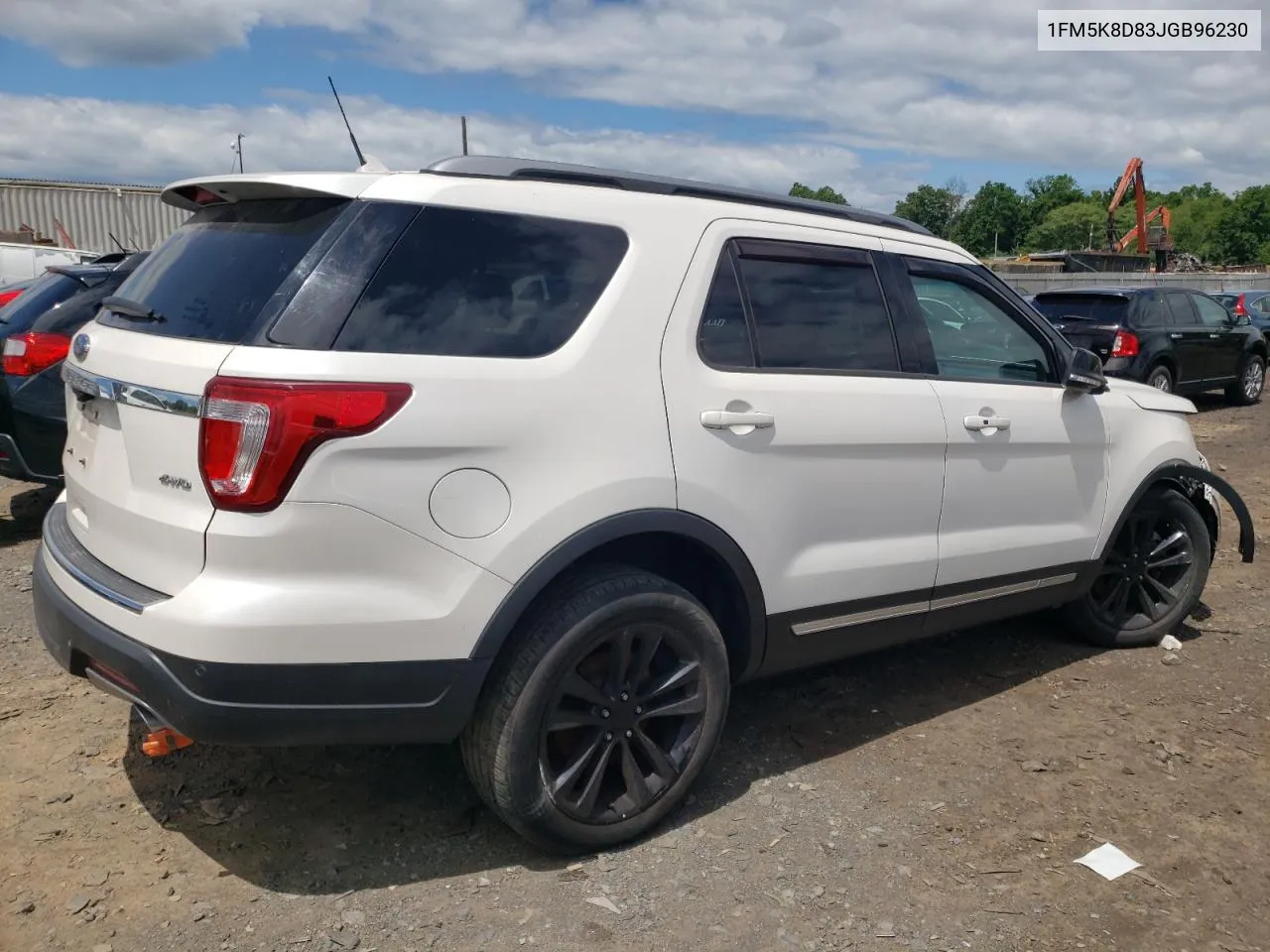 1FM5K8D83JGB96230 2018 Ford Explorer Xlt