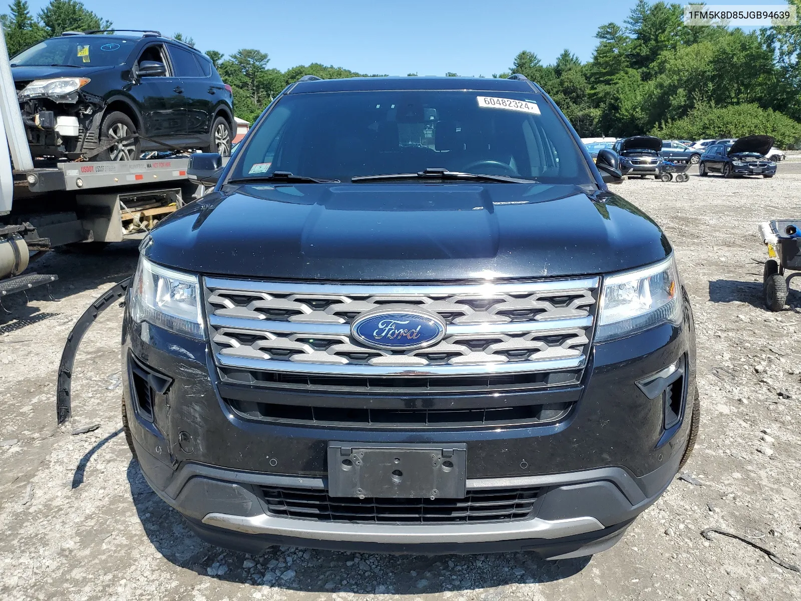 1FM5K8D85JGB94639 2018 Ford Explorer Xlt