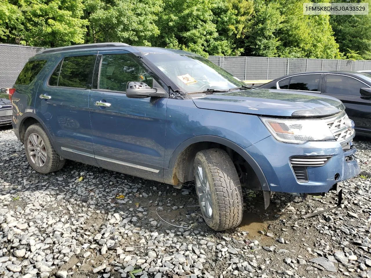 2018 Ford Explorer Xlt VIN: 1FM5K8DH5JGA33529 Lot: 60731744