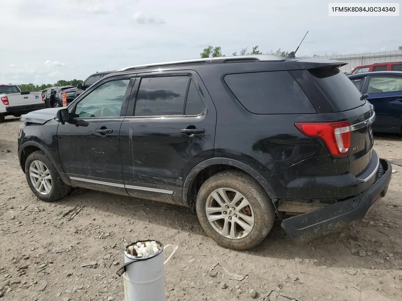 2018 Ford Explorer Xlt VIN: 1FM5K8D84JGC34340 Lot: 60848784