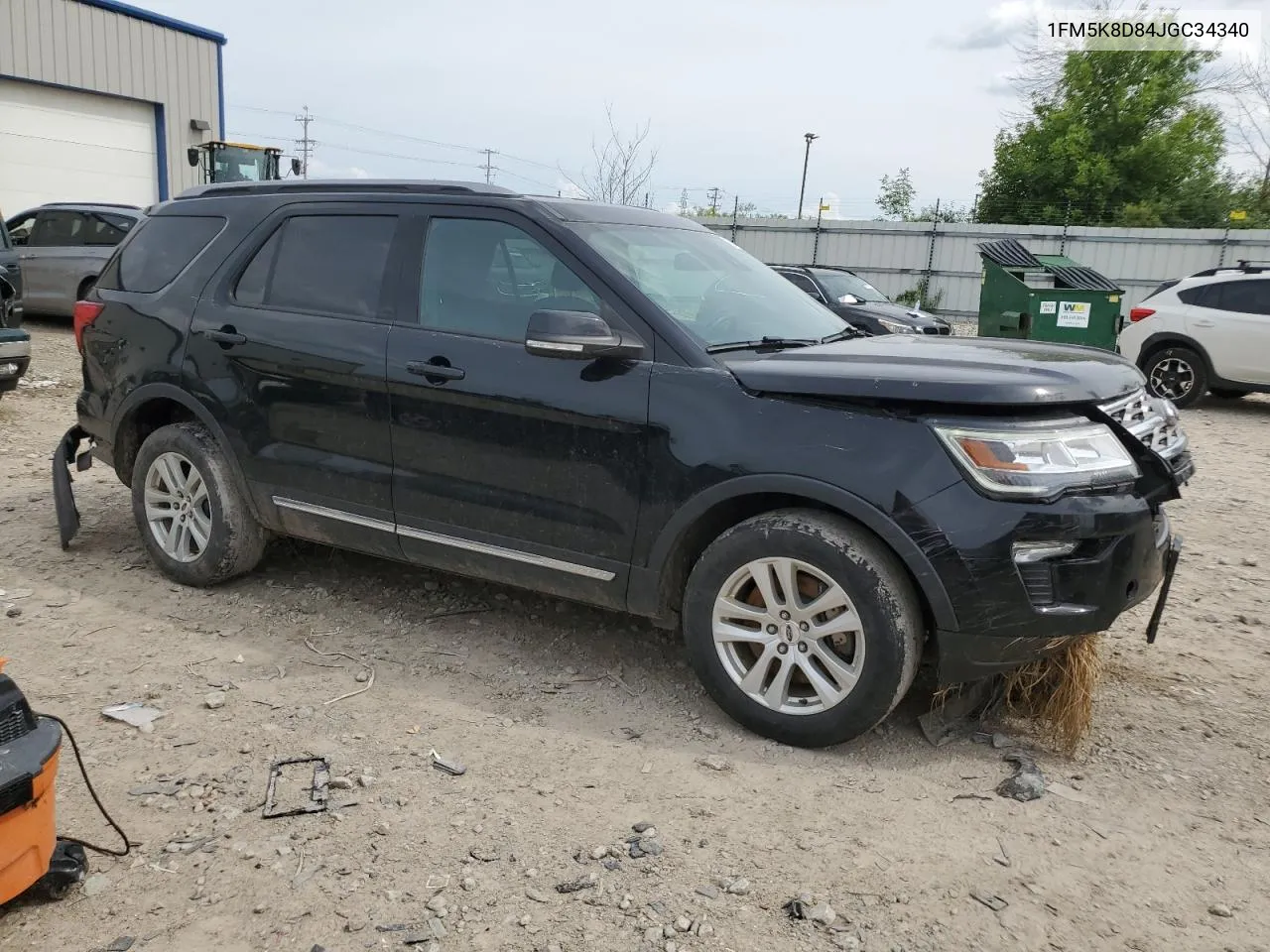 2018 Ford Explorer Xlt VIN: 1FM5K8D84JGC34340 Lot: 60848784