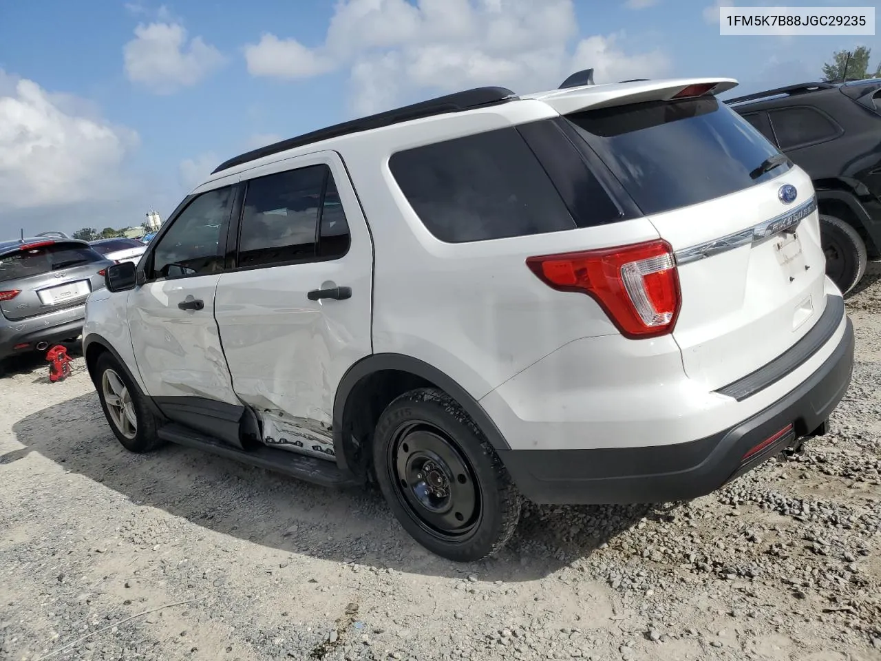 2018 Ford Explorer VIN: 1FM5K7B88JGC29235 Lot: 61221604