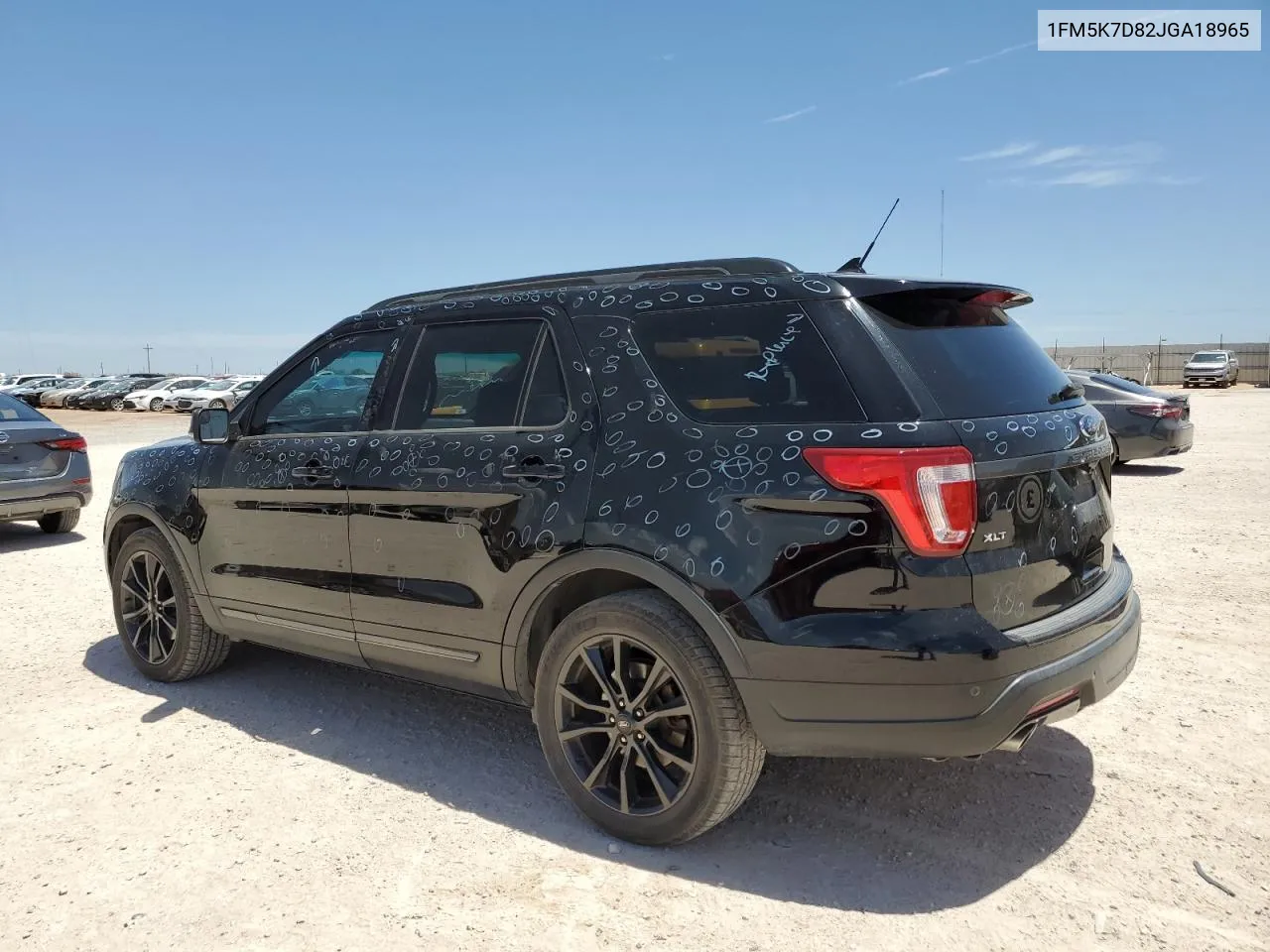 2018 Ford Explorer Xlt VIN: 1FM5K7D82JGA18965 Lot: 61474134