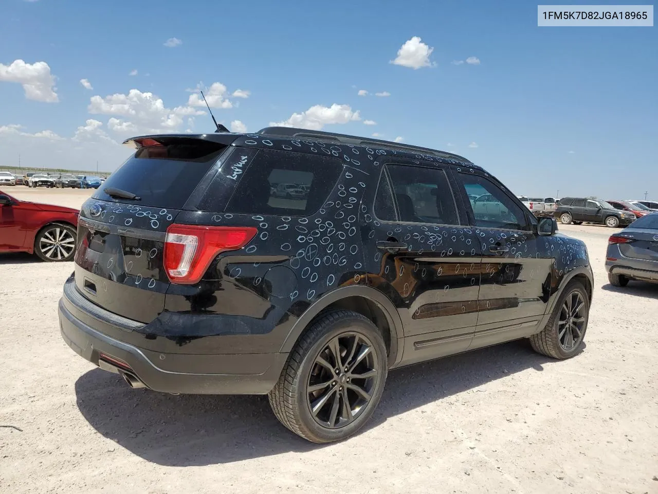 2018 Ford Explorer Xlt VIN: 1FM5K7D82JGA18965 Lot: 61474134