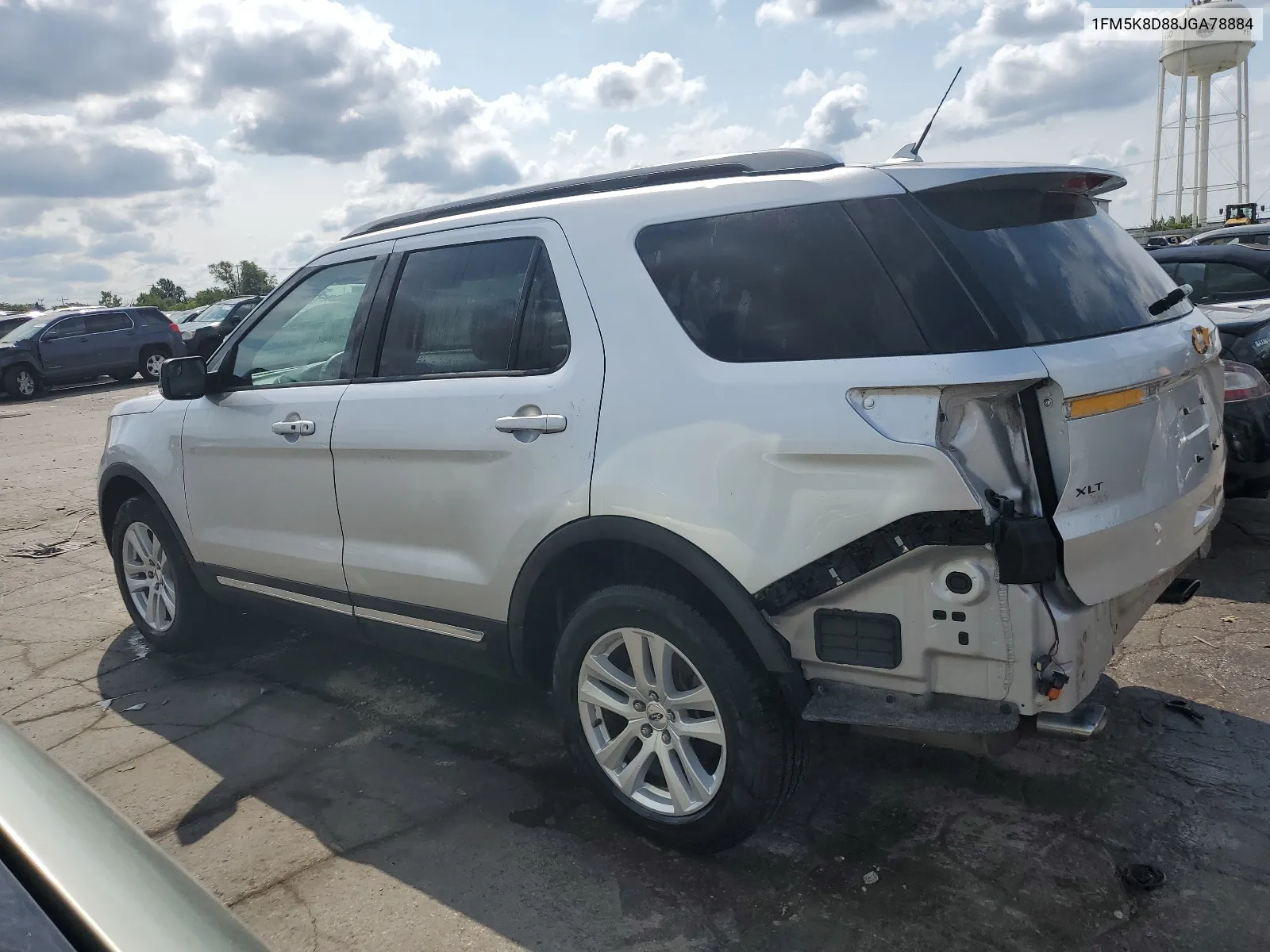 1FM5K8D88JGA78884 2018 Ford Explorer Xlt